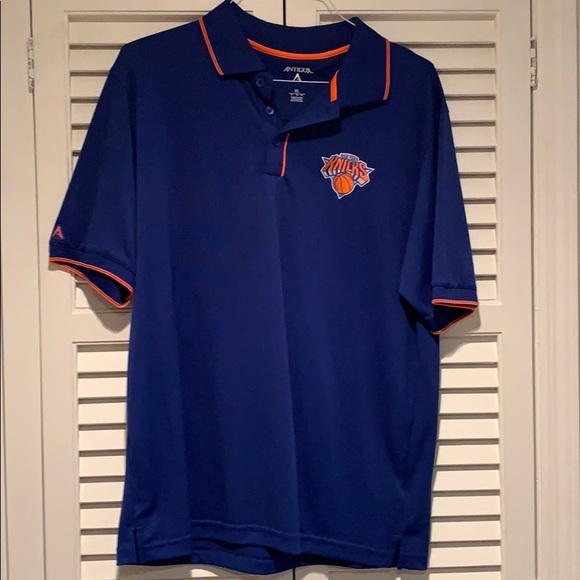 Antigua Other - Gently worn Men’s NY Knicks Polo